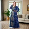 Women Dubai Abaya Eid Djellaba Jalabiya