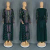 Women Dubai Abaya Eid Djellaba Jalabiya