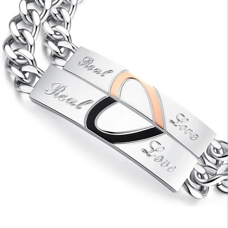 Fashion Real Love Couple Bracelets