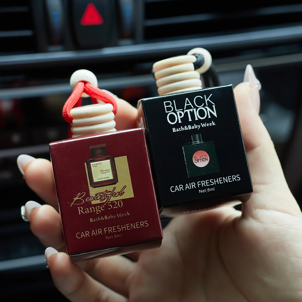 Black option Car perfume a long-term car air freshener