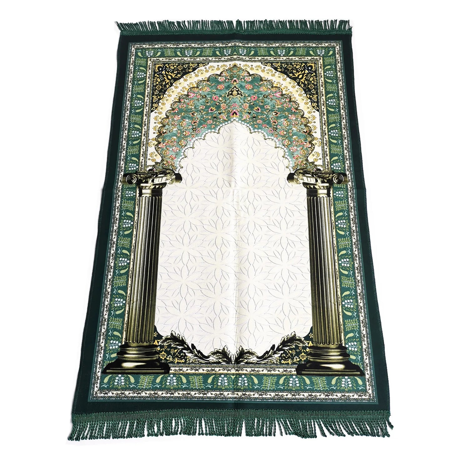 Suede Muslim Prayer Mat Indonesia Soft Prayer rug Portable Pray Carpet
