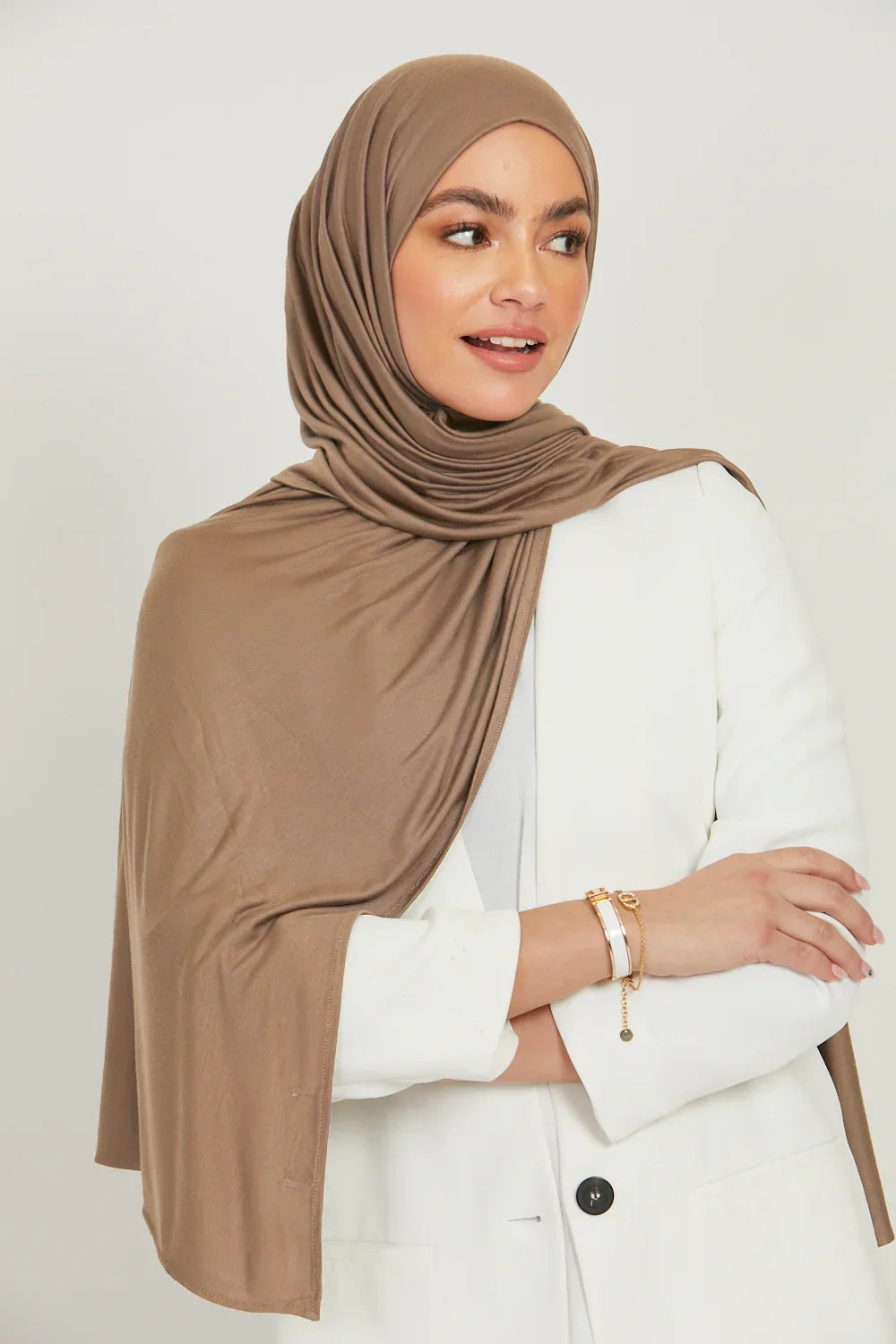 Muslim Jersey Hijab Scarf Women Long Solid Color Head Wrap For Women Hijabs Scarves Ladies Muslim Veil Jersey Hijabs