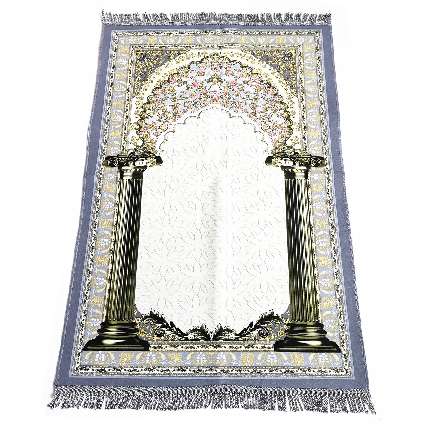 Suede Muslim Prayer Mat Indonesia Soft Prayer rug Portable Pray Carpet