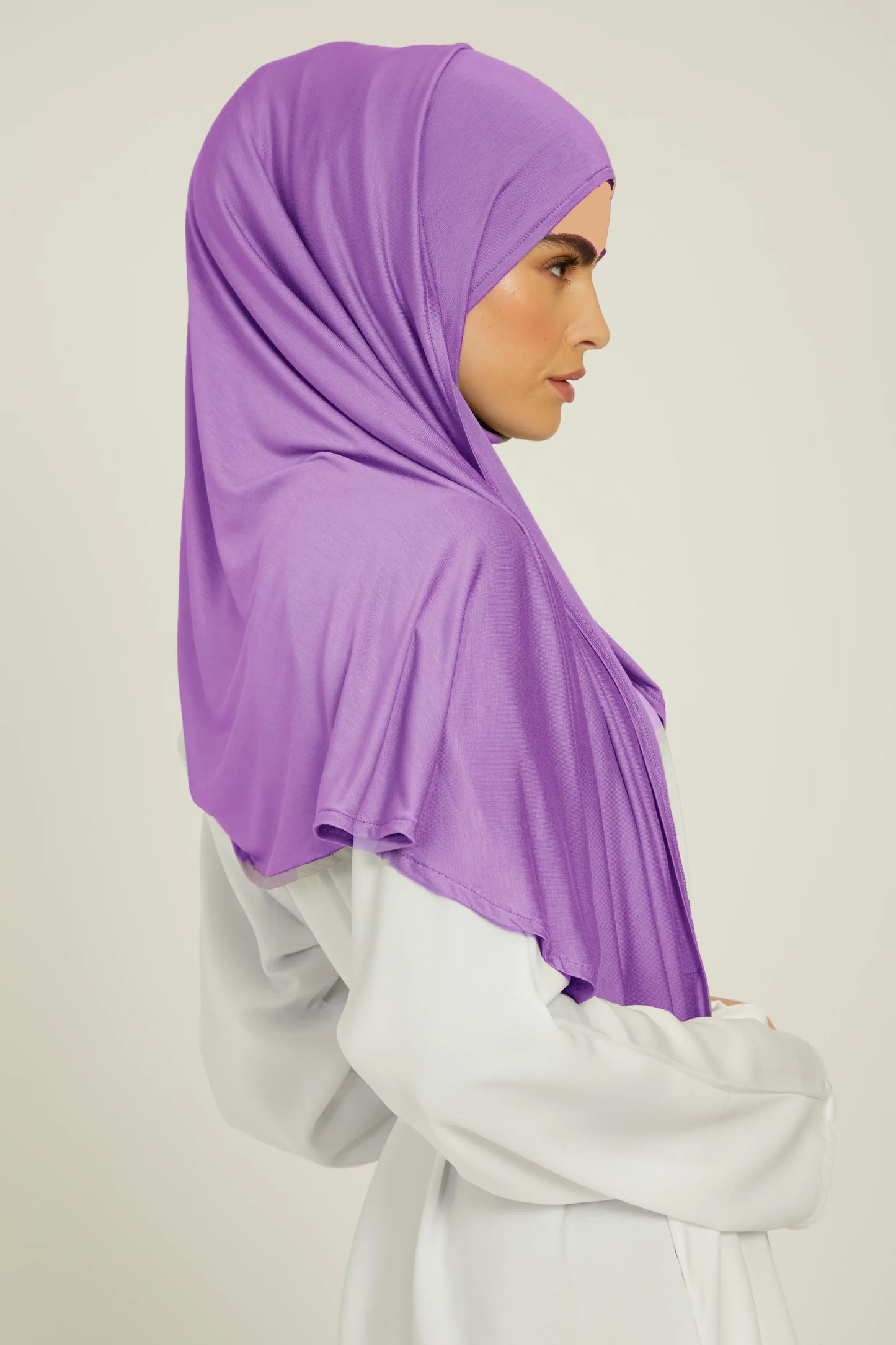 Muslim Jersey Hijab Scarf Women Long Solid Color Head Wrap For Women Hijabs Scarves Ladies Muslim Veil Jersey Hijabs