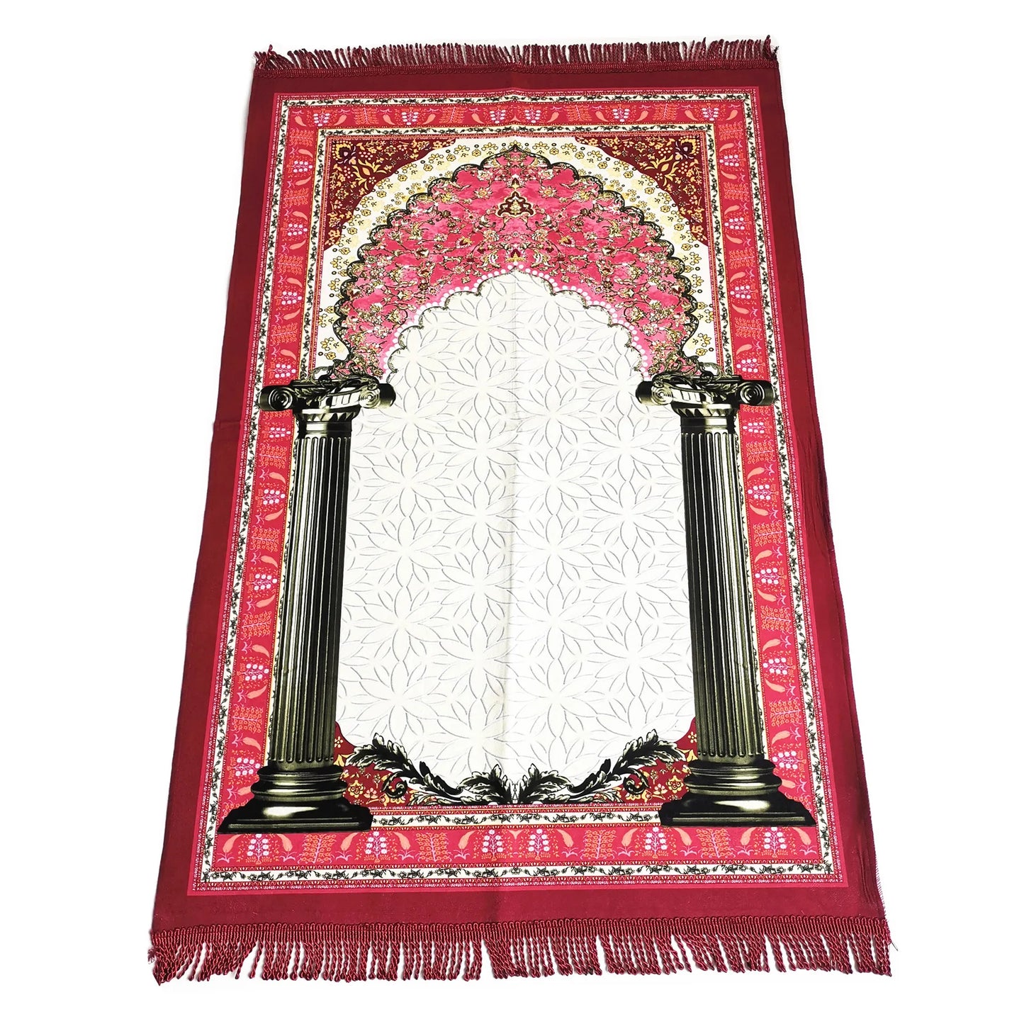 Suede Muslim Prayer Mat Indonesia Soft Prayer rug Portable Pray Carpet