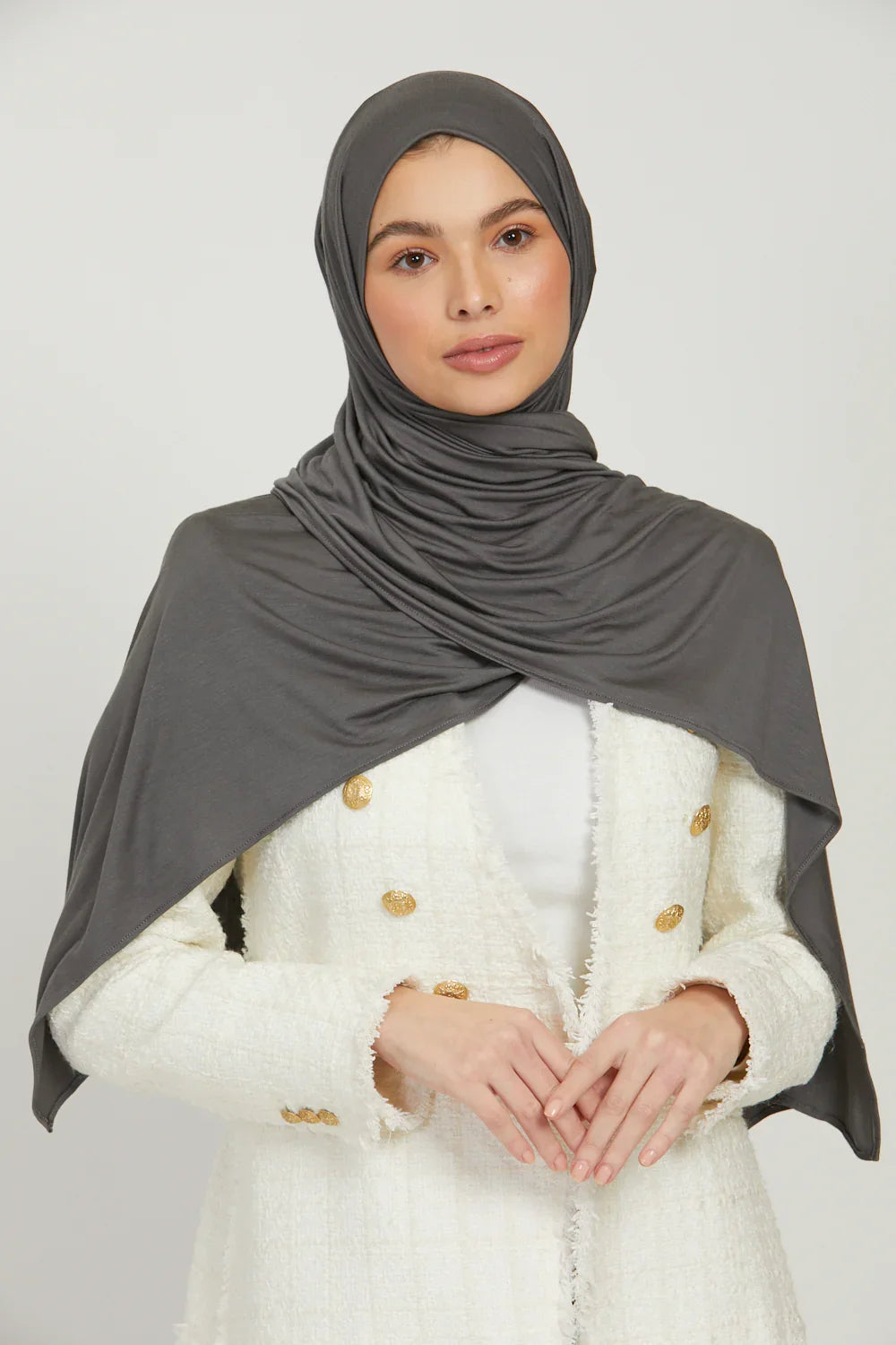 Muslim Jersey Hijab Scarf Women Long Solid Color Head Wrap For Women Hijabs Scarves Ladies Muslim Veil Jersey Hijabs