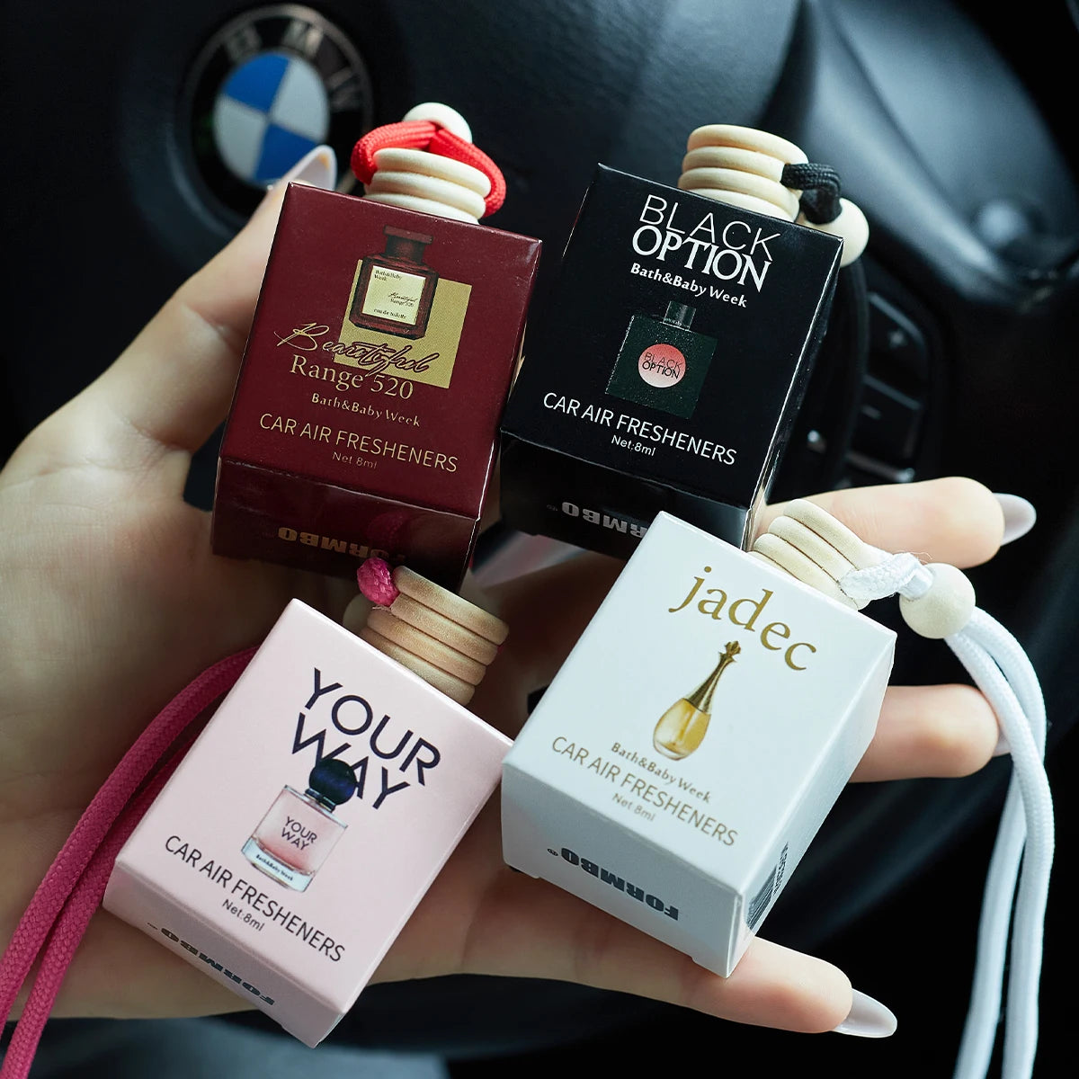 Black option Car perfume a long-term car air freshener