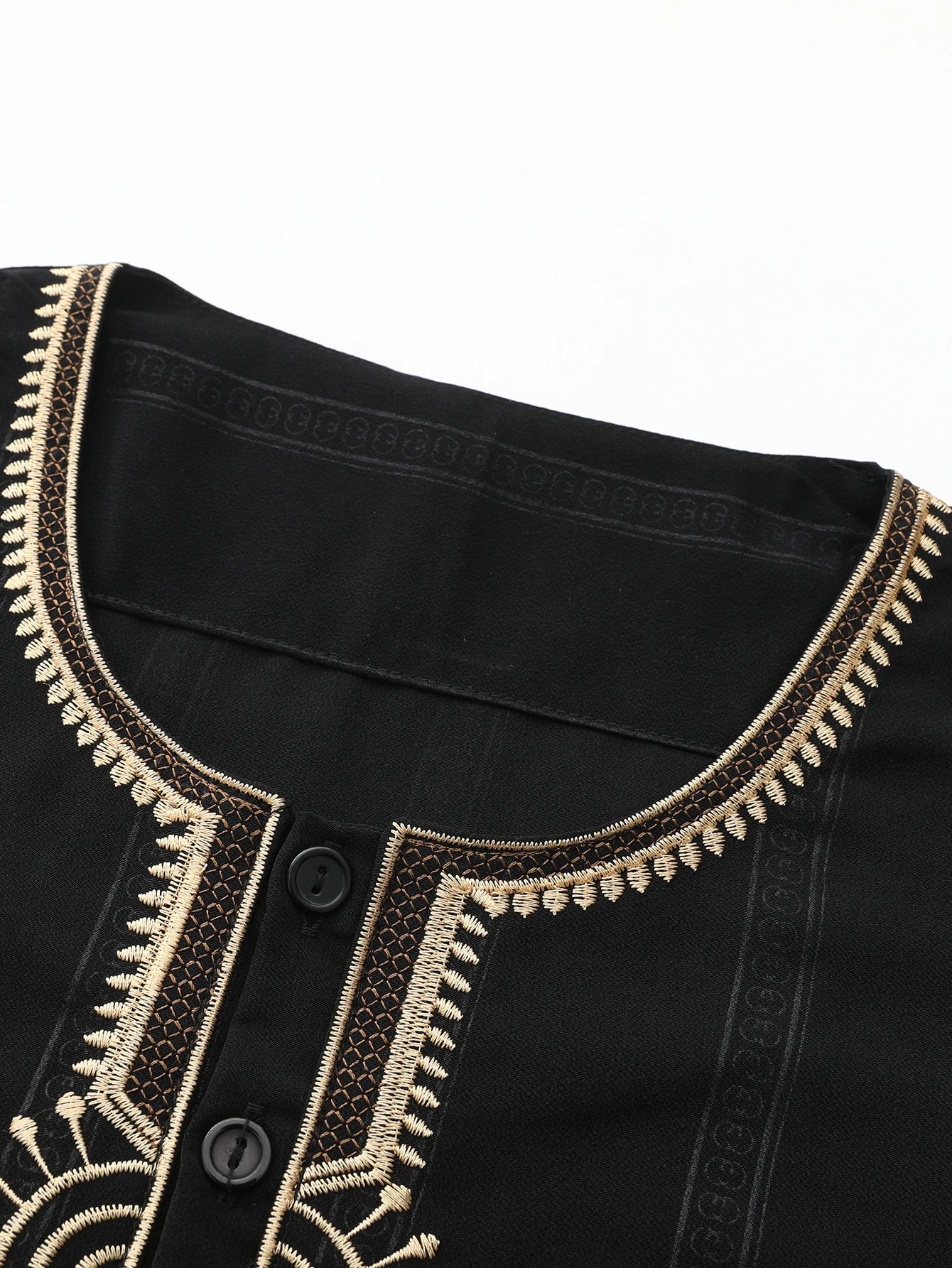 luxurious men's Abaya Islamic loose Thobe