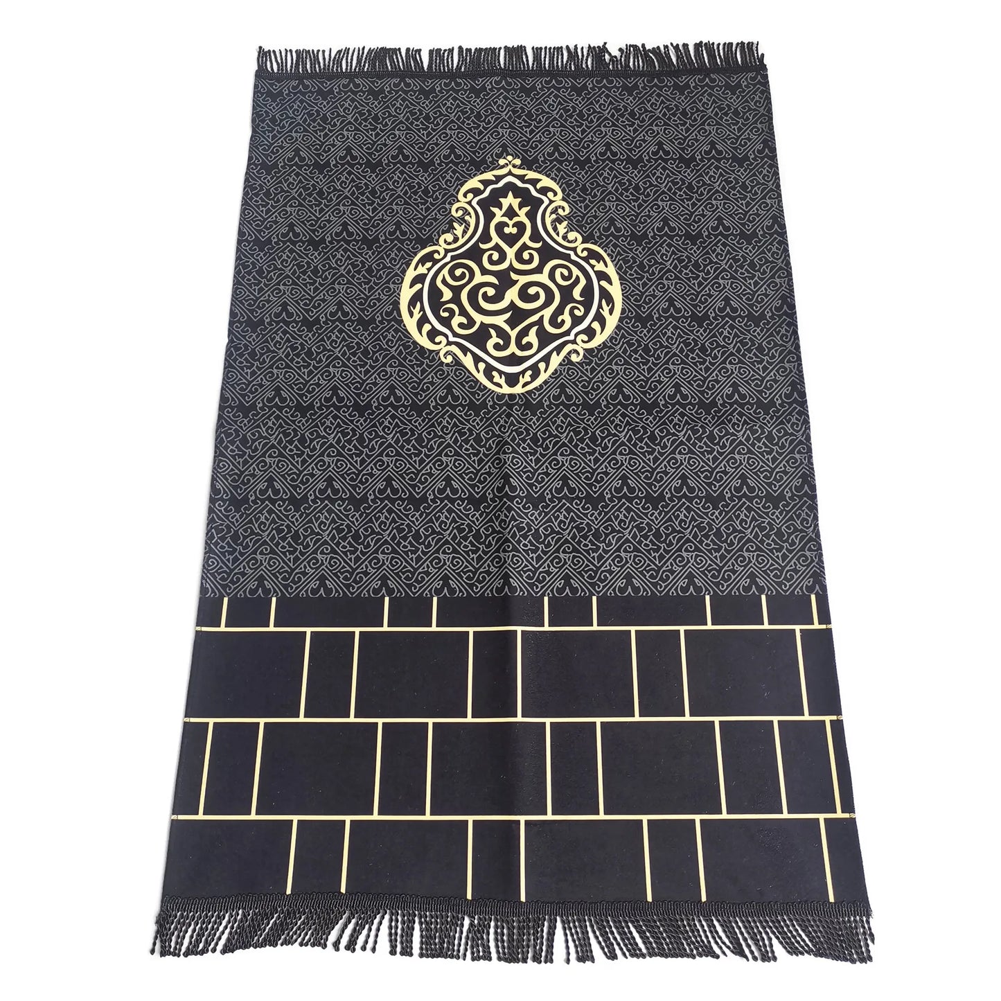 Suede Muslim Prayer Mat Indonesia Soft Prayer rug Portable Pray Carpet
