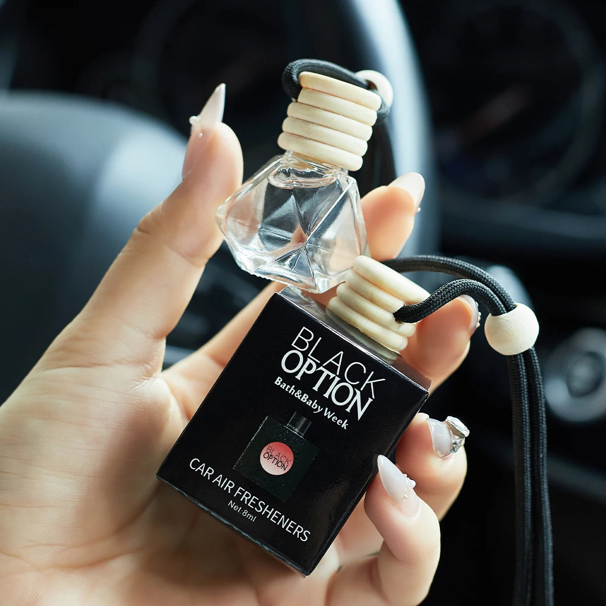 Black option Car perfume a long-term car air freshener