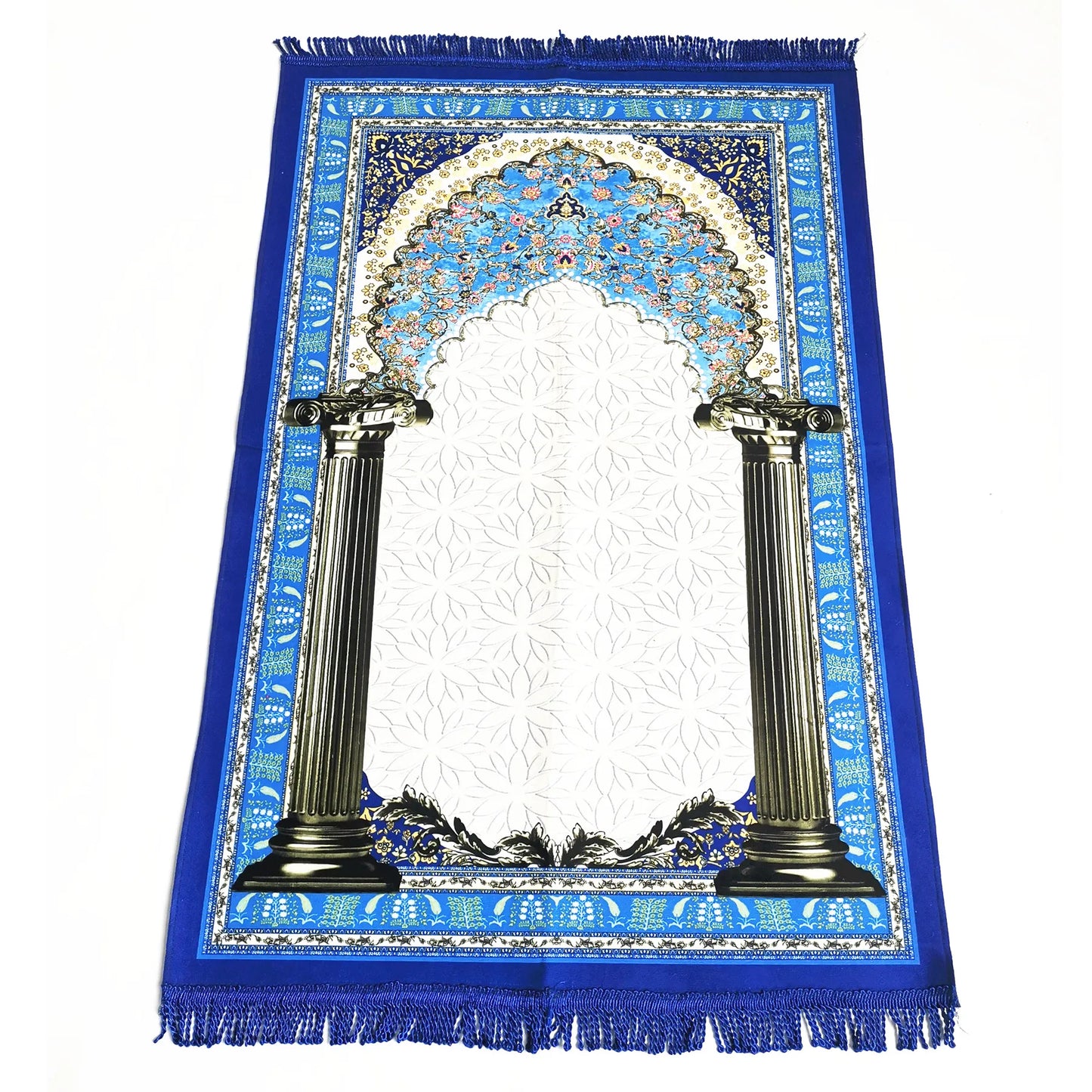 Suede Muslim Prayer Mat Indonesia Soft Prayer rug Portable Pray Carpet