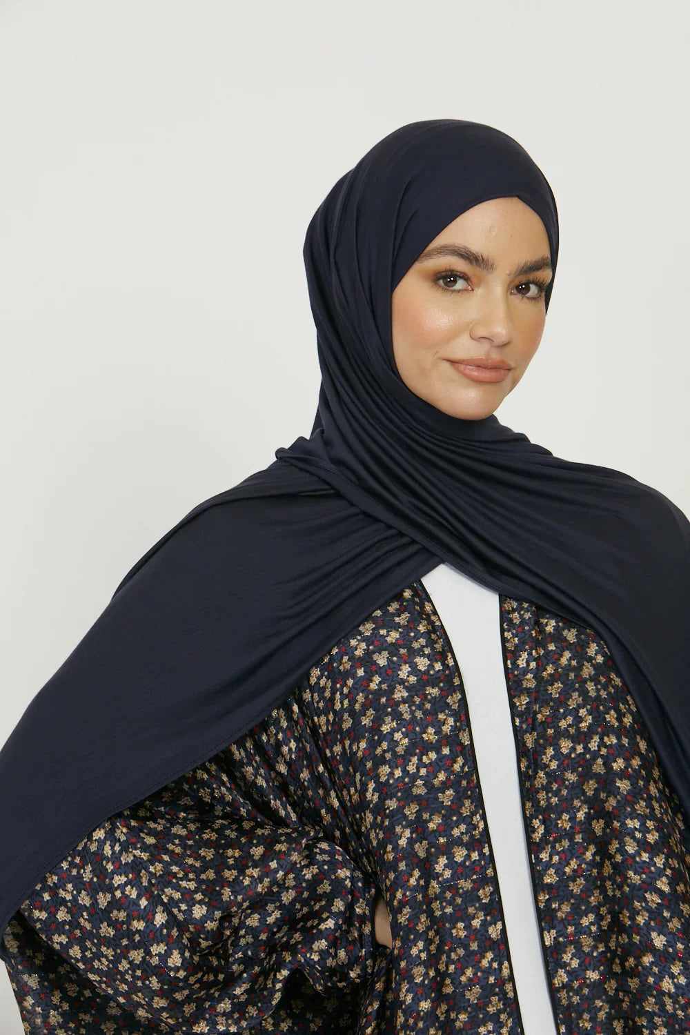 Muslim Jersey Hijab Scarf Women Long Solid Color Head Wrap For Women Hijabs Scarves Ladies Muslim Veil Jersey Hijabs
