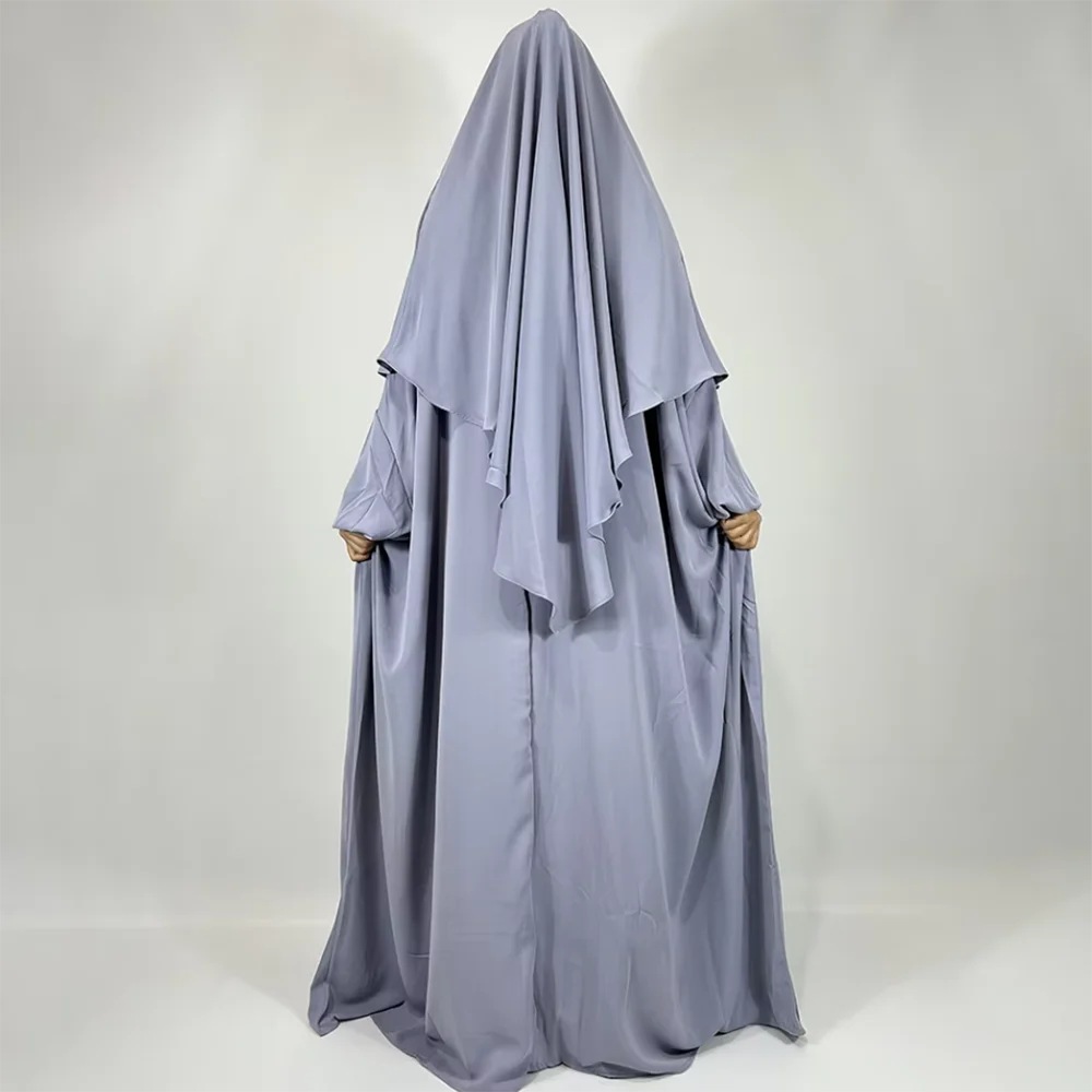 2 Piece Modest Set Khimar Abaya