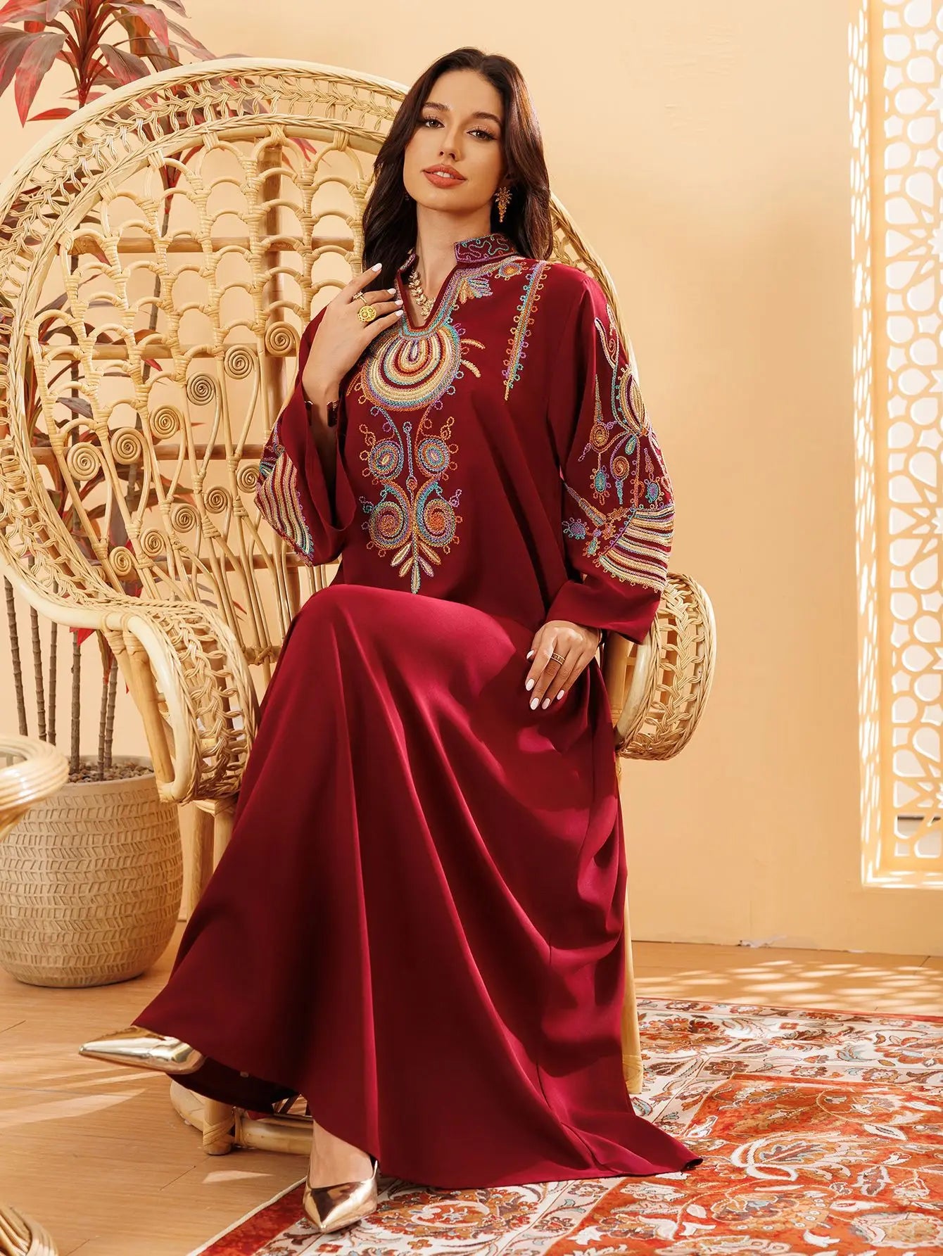 Luxurious Dubai Abaya Women Dress