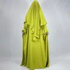2 Piece Modest Set Khimar Abaya