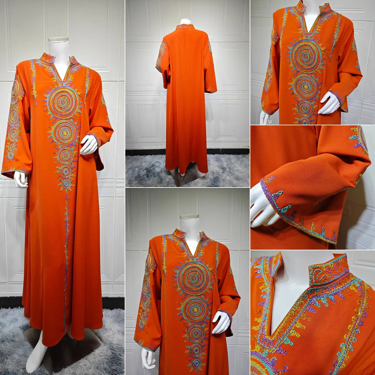 Arab Dubai Abaya Women Jalabiya
