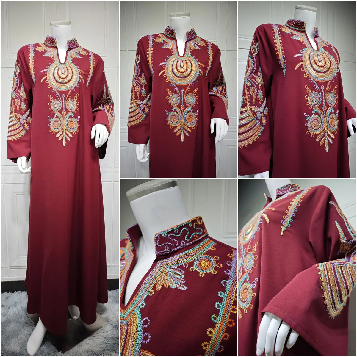 Luxurious Dubai Abaya Women Dress