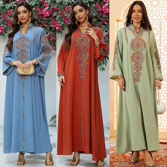Arab Dubai Abaya Women Jalabiya