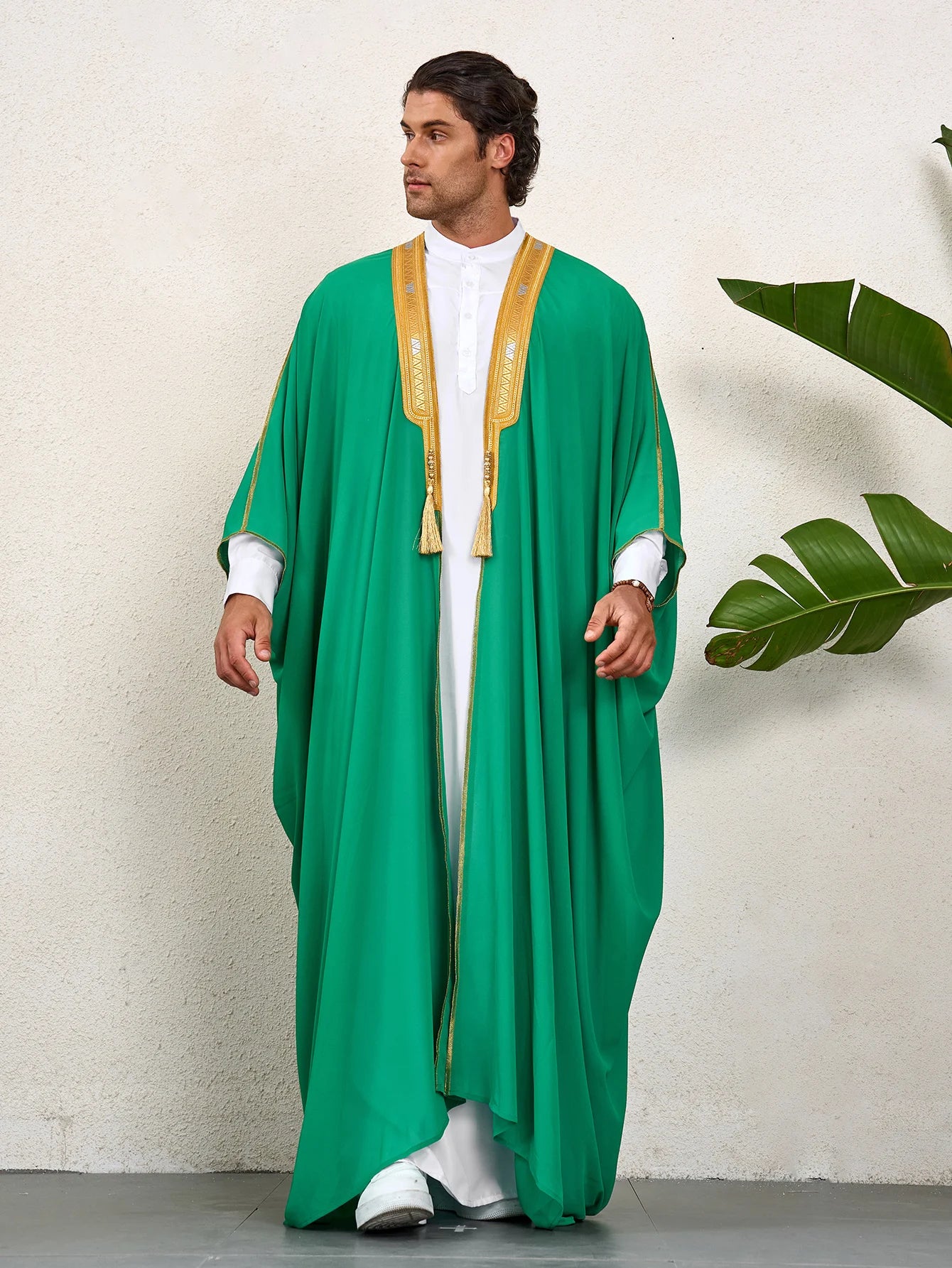 Jubba thobe Cape Robe, Men's Abaya Burqa