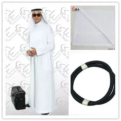 Dubai Jubba Thobe Kaftan  Headscarf