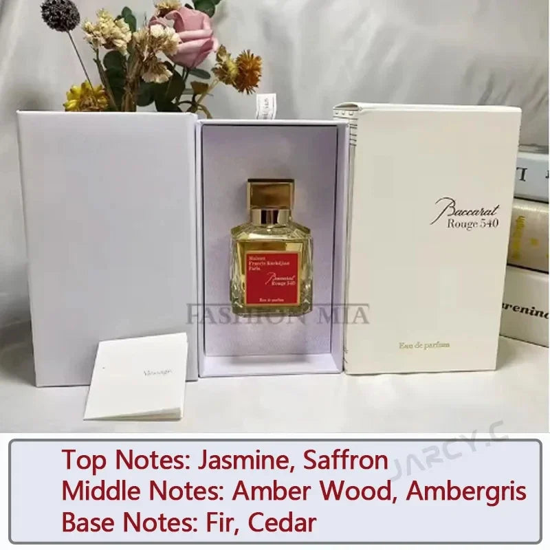 High Quality Baccarat Rouge540 Women Perfume