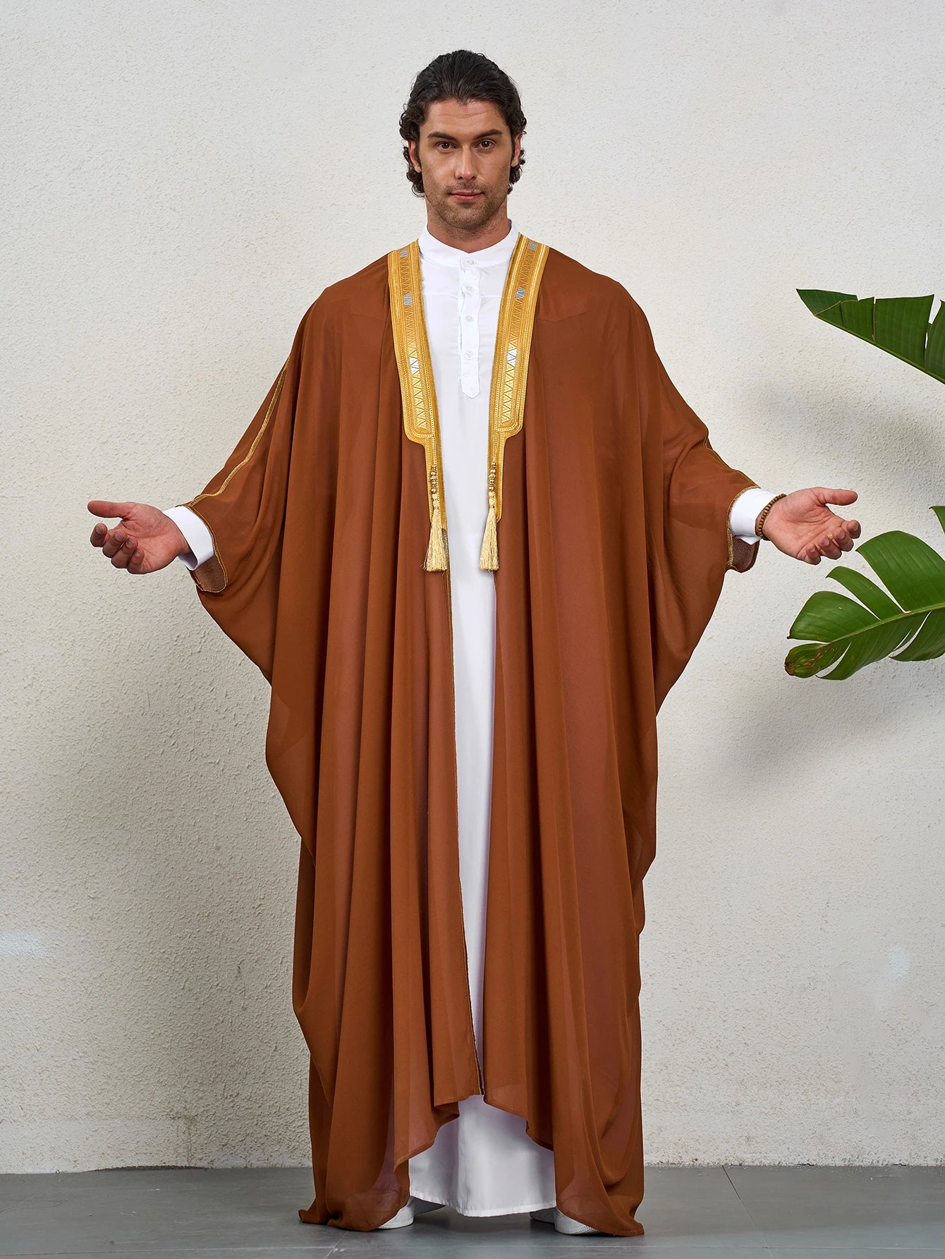 Jubba thobe Cape Robe, Men's Abaya Burqa