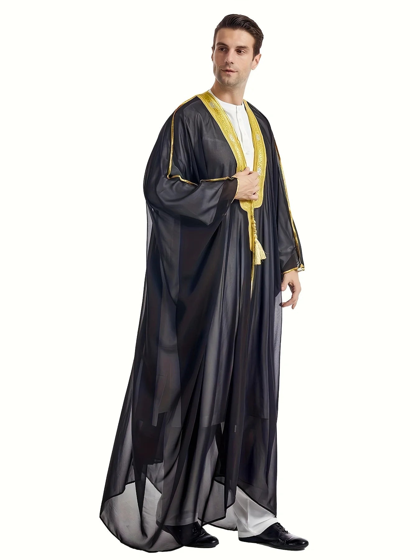 Jubba thobe Cape Robe, Men's Abaya Burqa