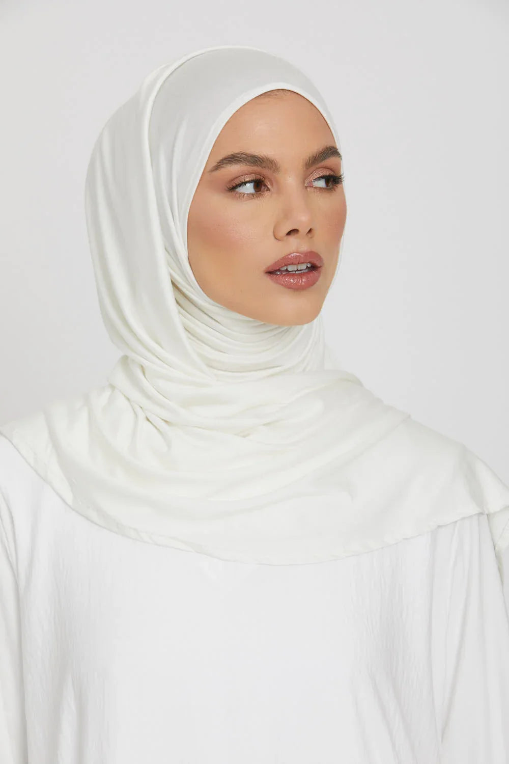 Muslim Jersey Hijab Scarf Women Long Solid Color Head Wrap For Women Hijabs Scarves Ladies Muslim Veil Jersey Hijabs