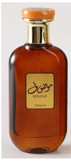The 100 - ml original Dubai MOUSUF Arabian perfume is a unisex light fragrance. It combines various scents like