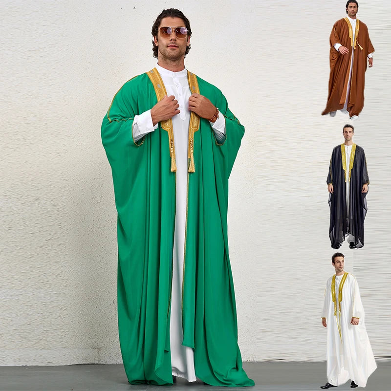 Jubba thobe Cape Robe, Men's Abaya Burqa