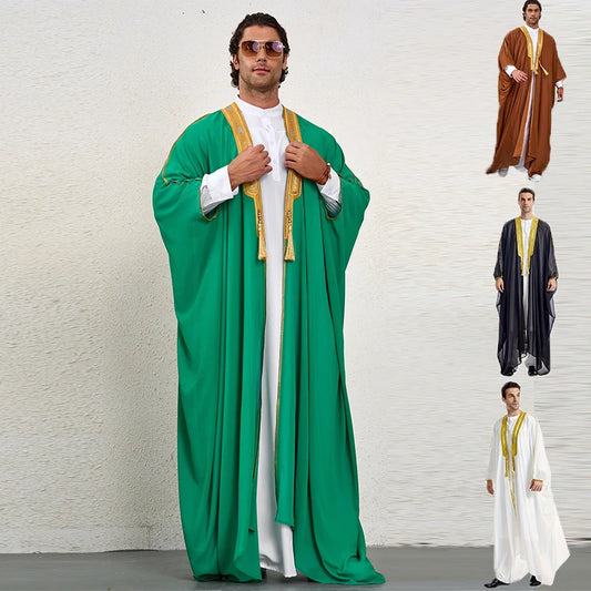 Jubba thobe Cape Robe, Men's Abaya Burqa